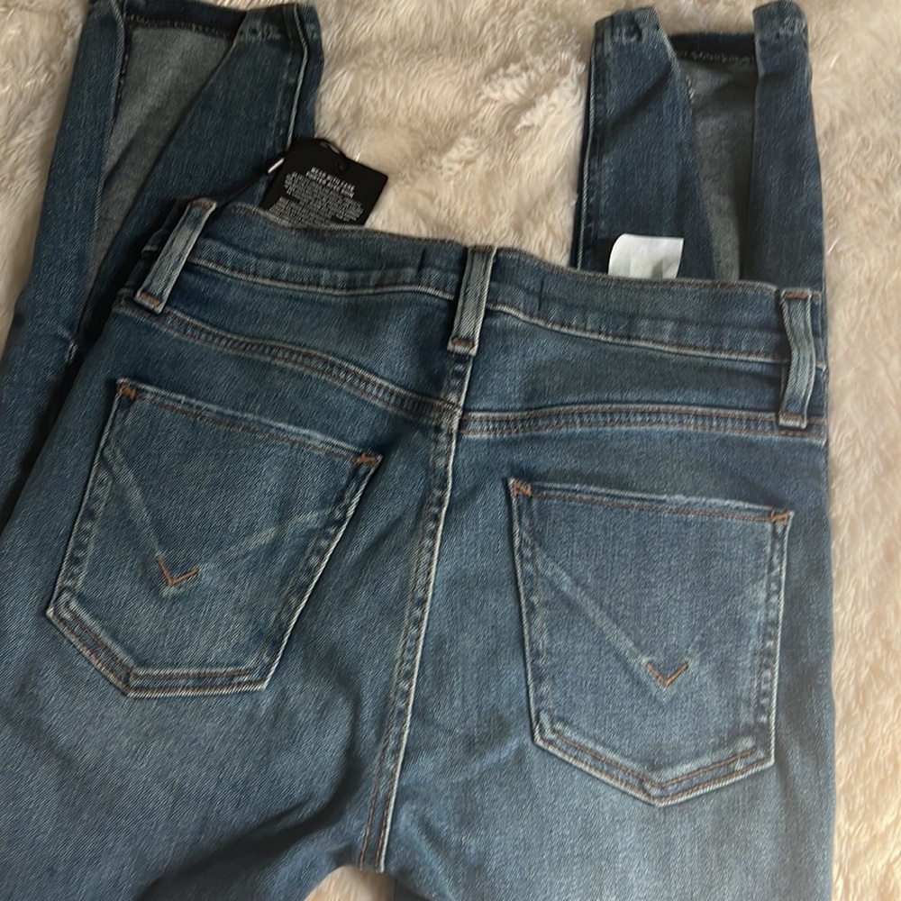 Hudson blue skinny jeans whith slit on front - Picture 3 of 6